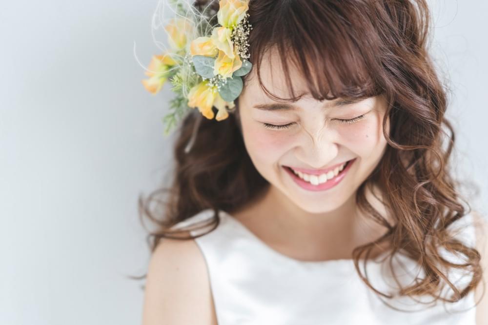 お目元だけではなくヘアセットも対応可能